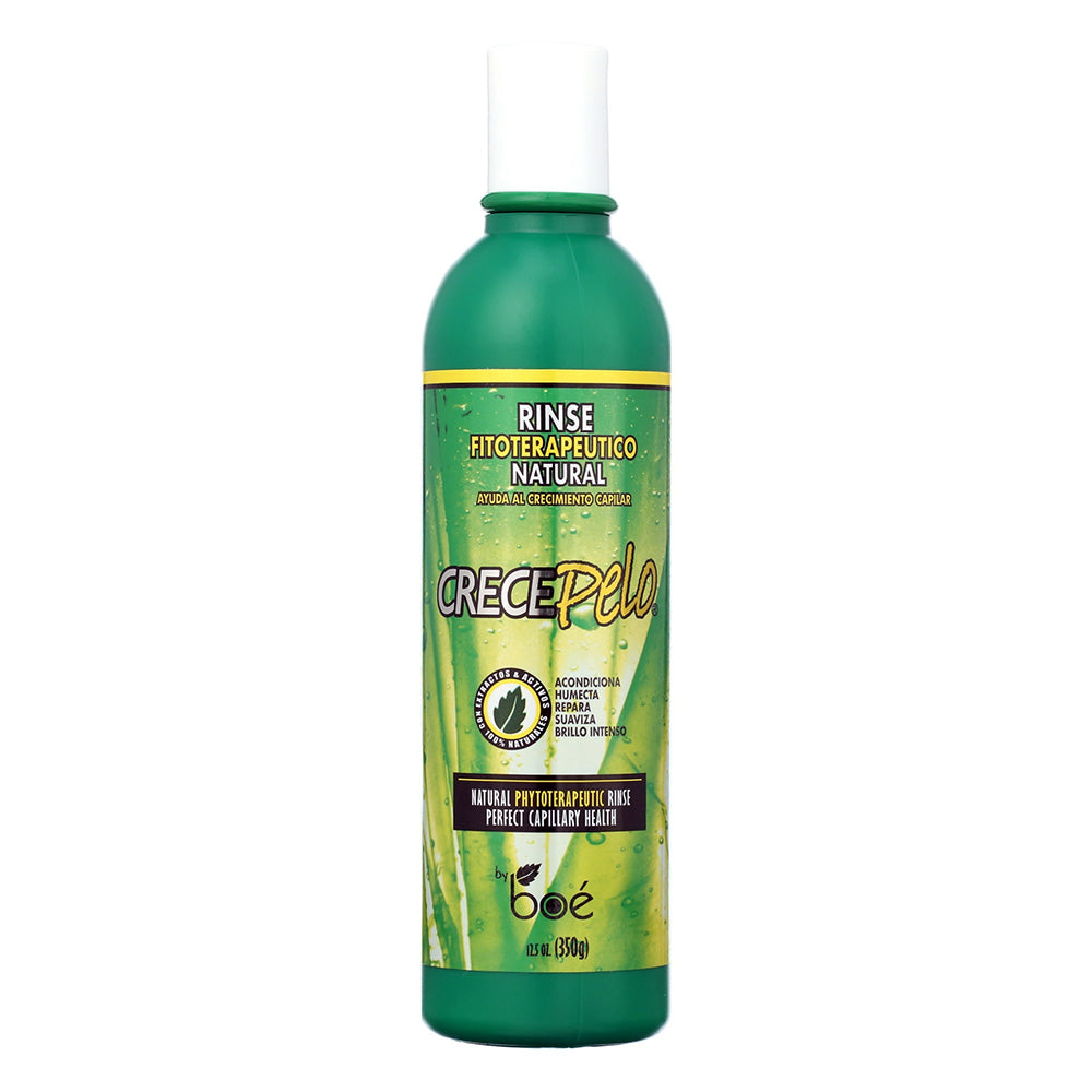 Boe Crecepelo Natural Rinse Phytotherapeutic Cream for Damage Hair 12.5Oz (350g)